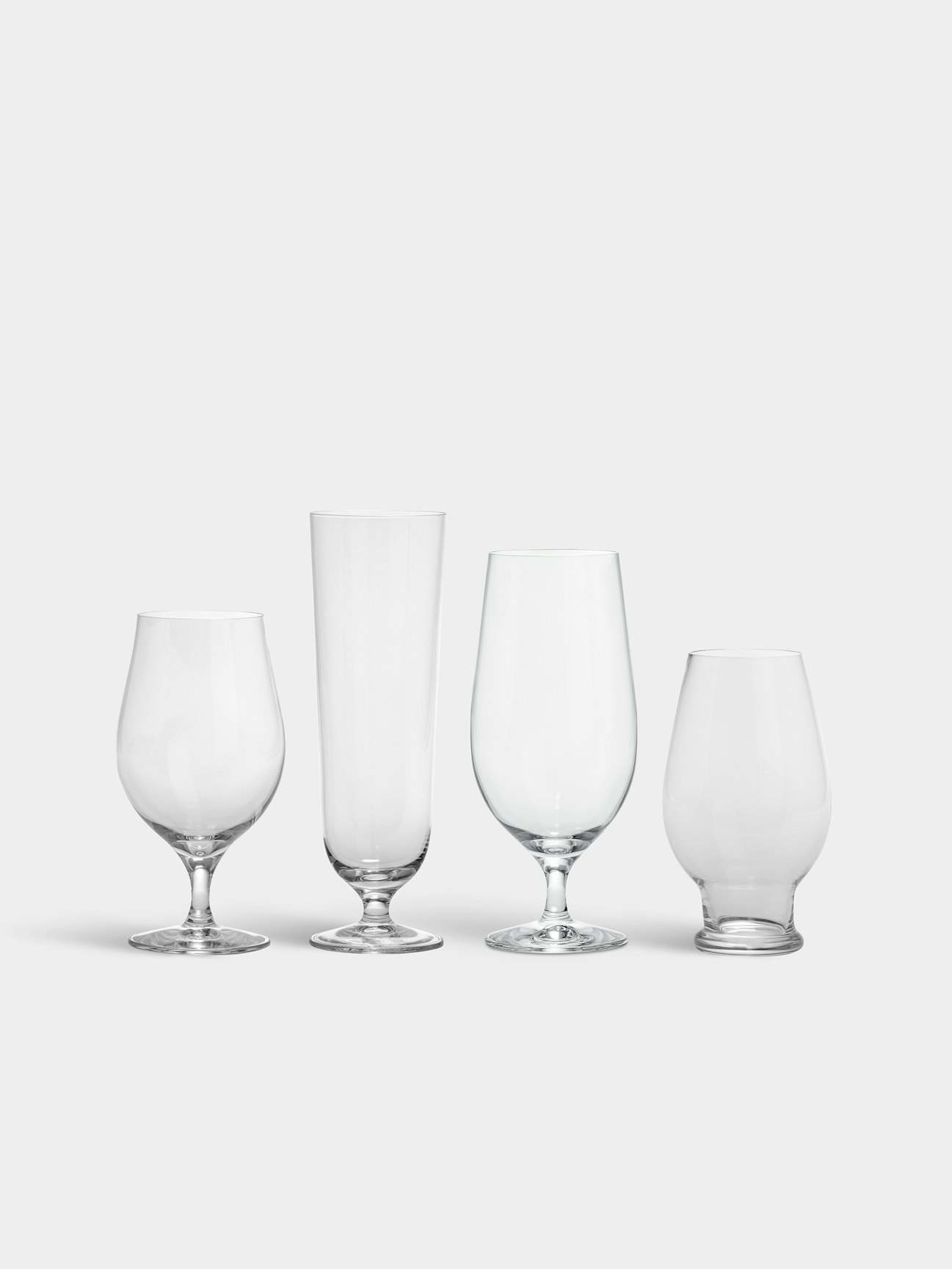 Beer tasting kit includes 4 different glass