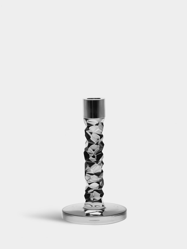 Carat candlestick anthracite 183mm