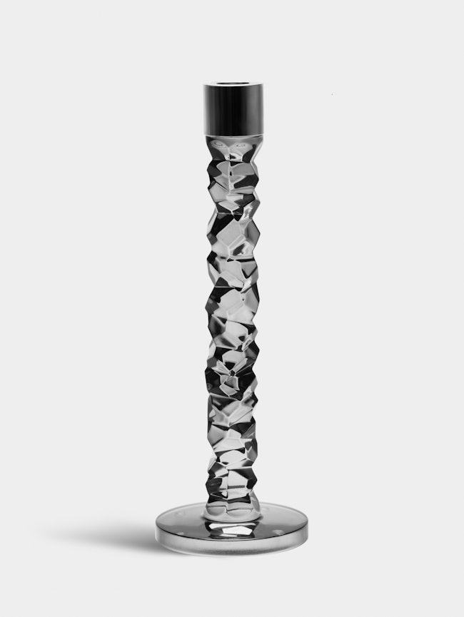 Carat candlestick anthracite 297mm