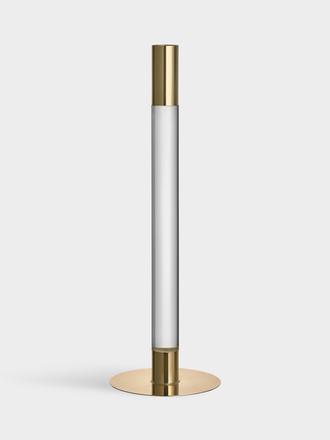 Lumiere candlestick gold 320mm