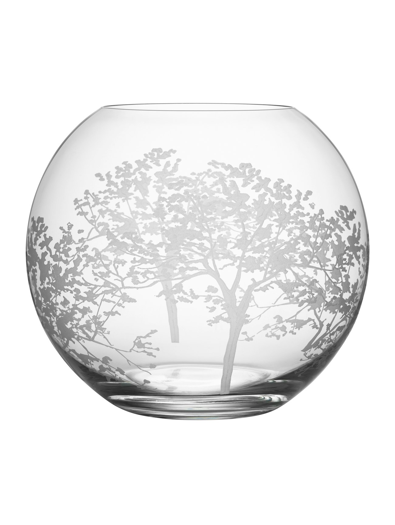 Organic globe vase 205mm