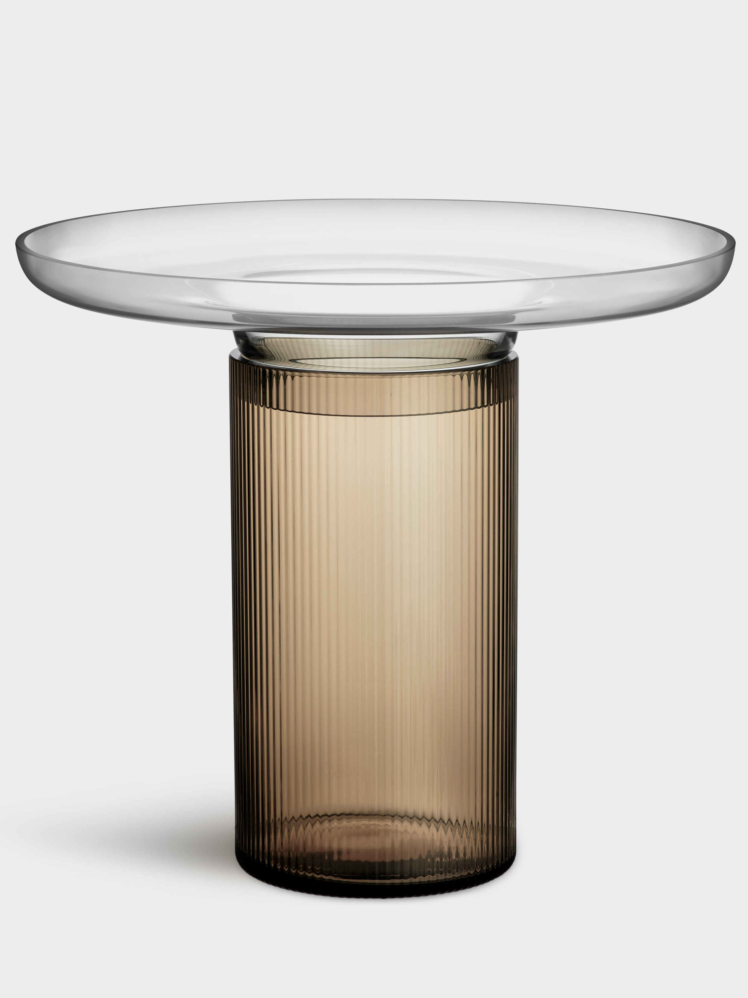 Ensemble vase brown/grey 220mm