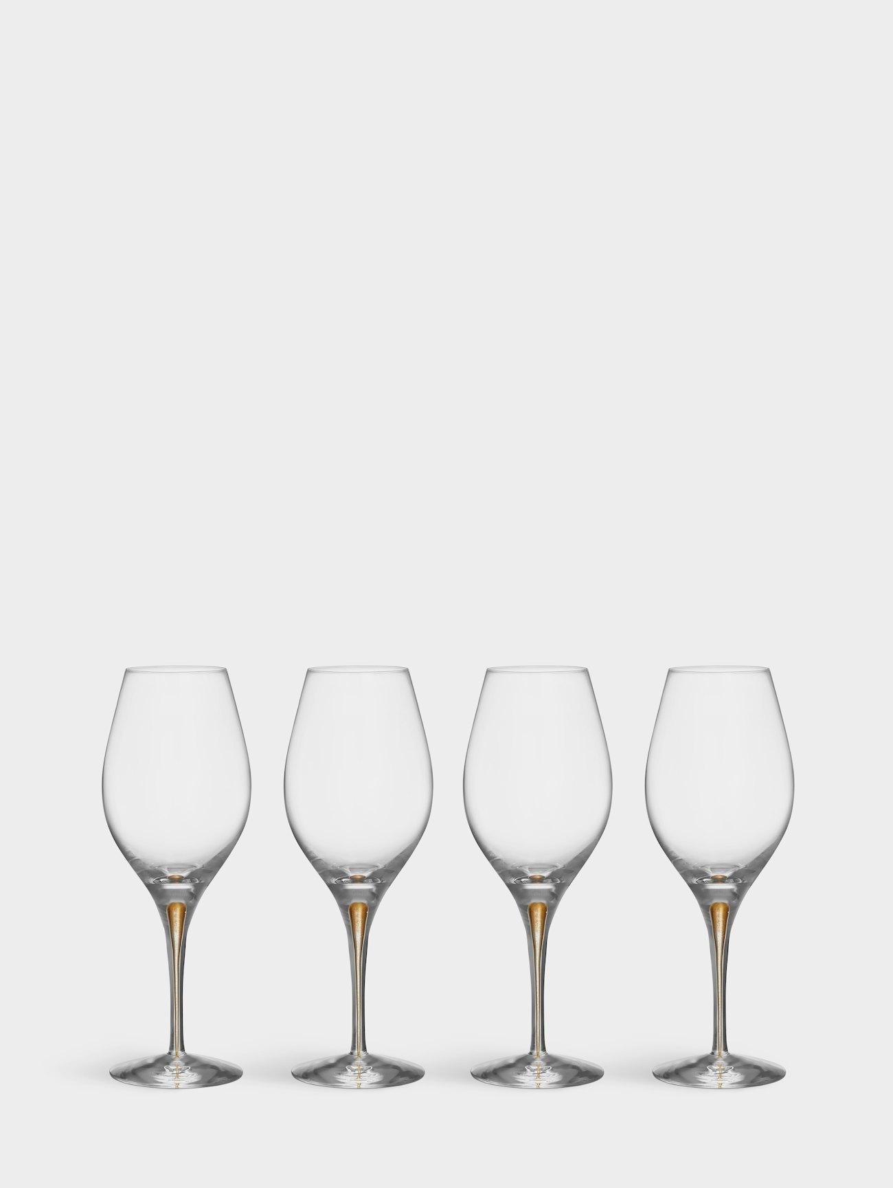 Intermezzo Balance wine glass gold 44cl 4-pack