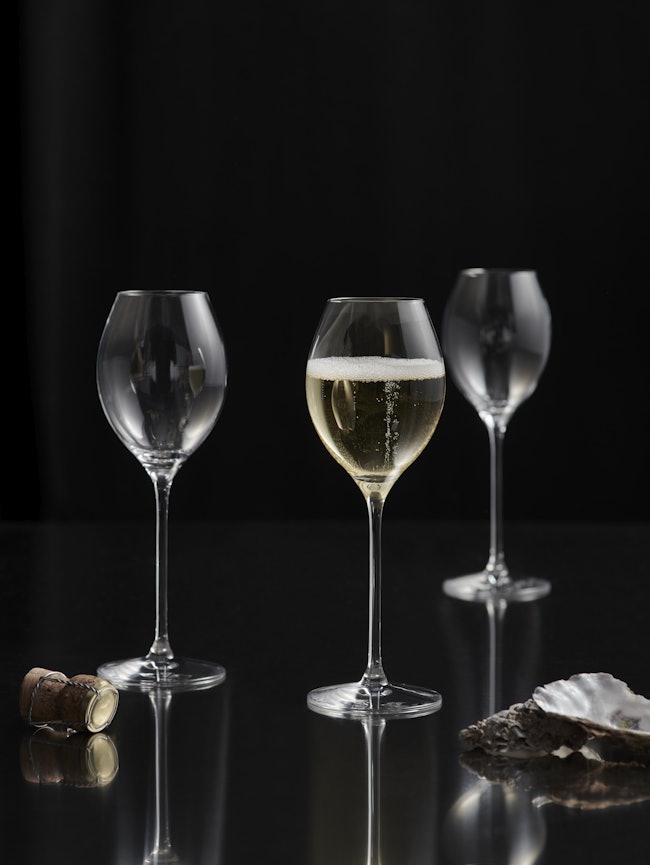 More Champagne Boule glass 31cl 4-pack