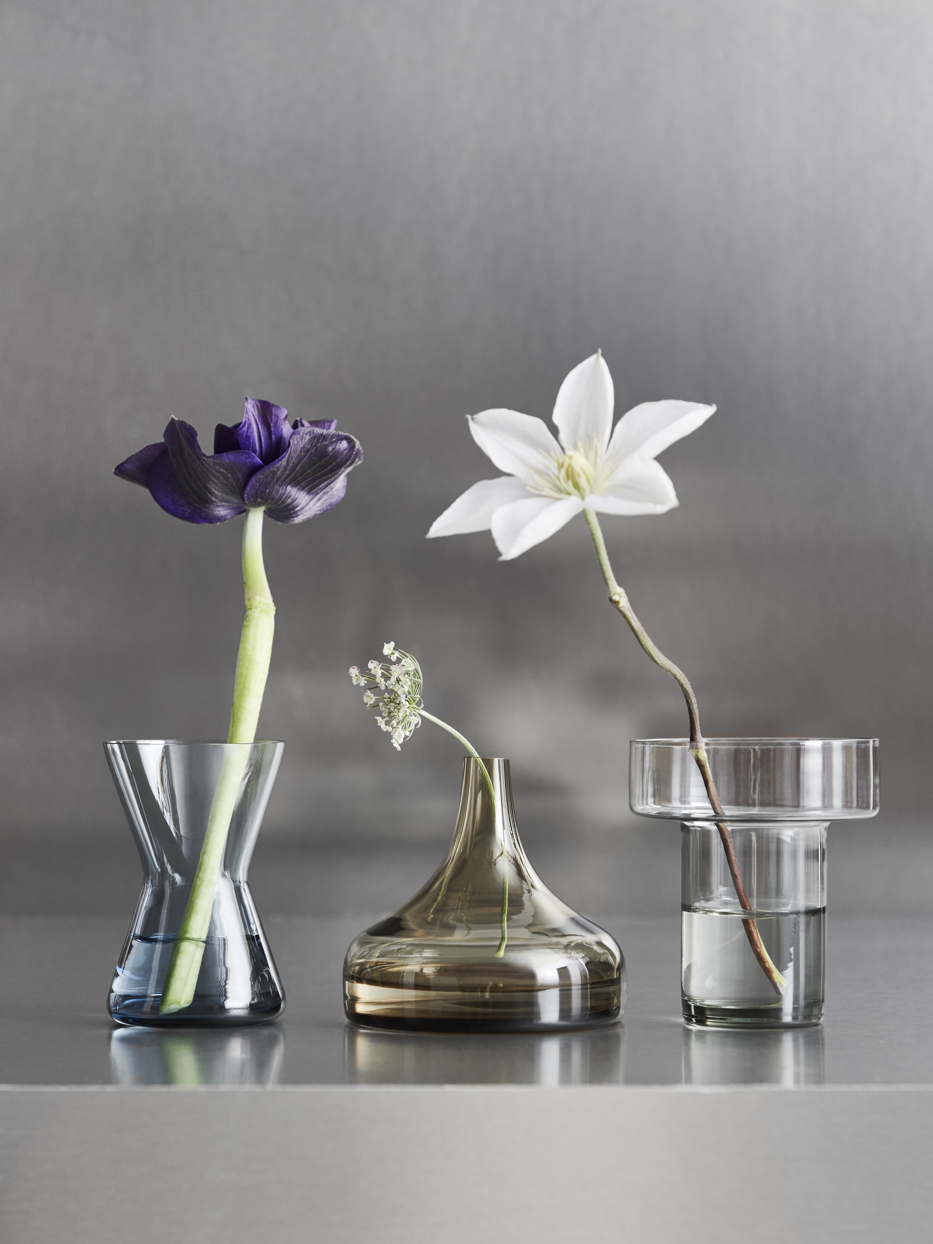 White Offset Ball Vase by Asa Selection Germany — ARV