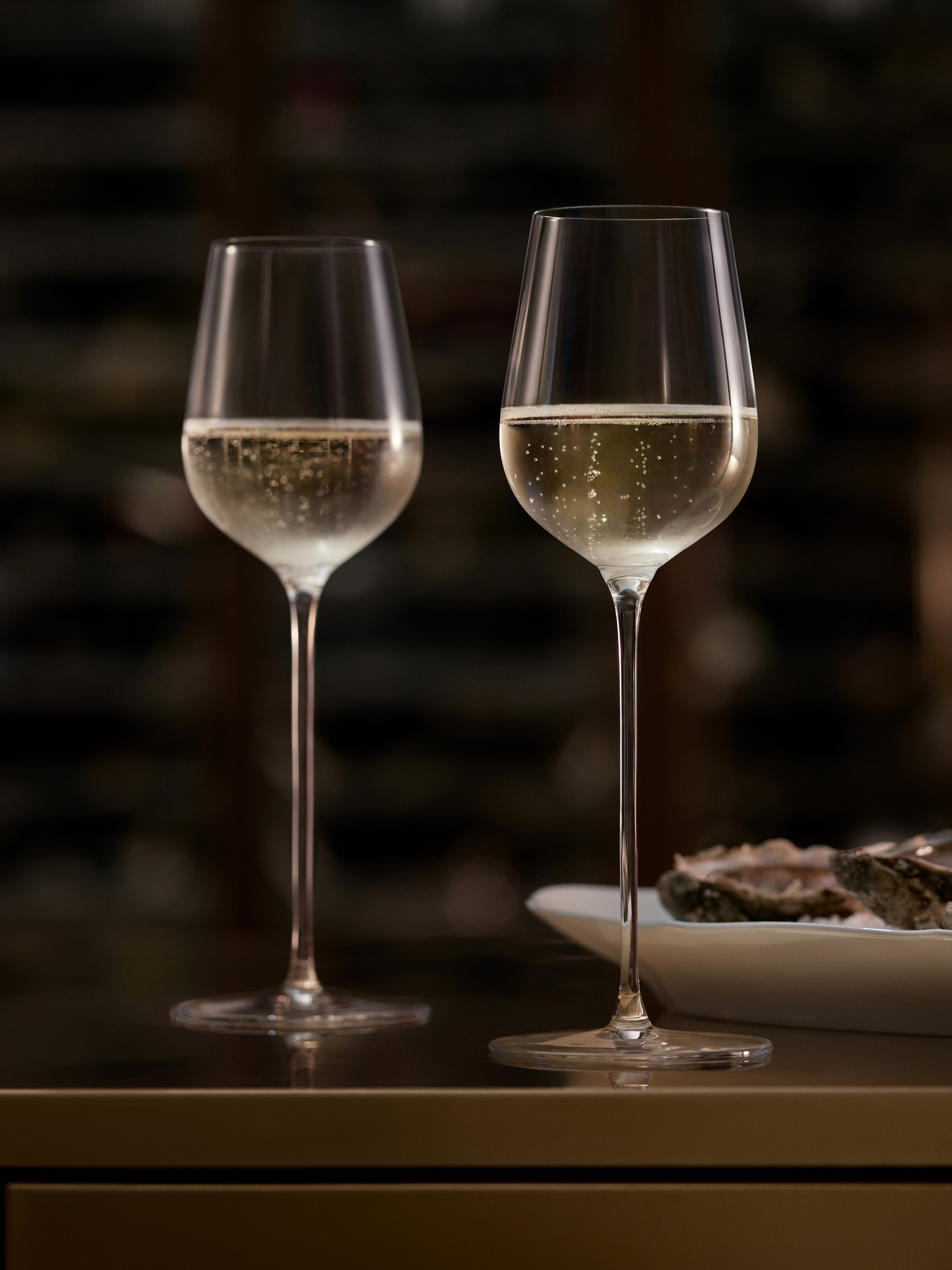 Prosecco glasses next store