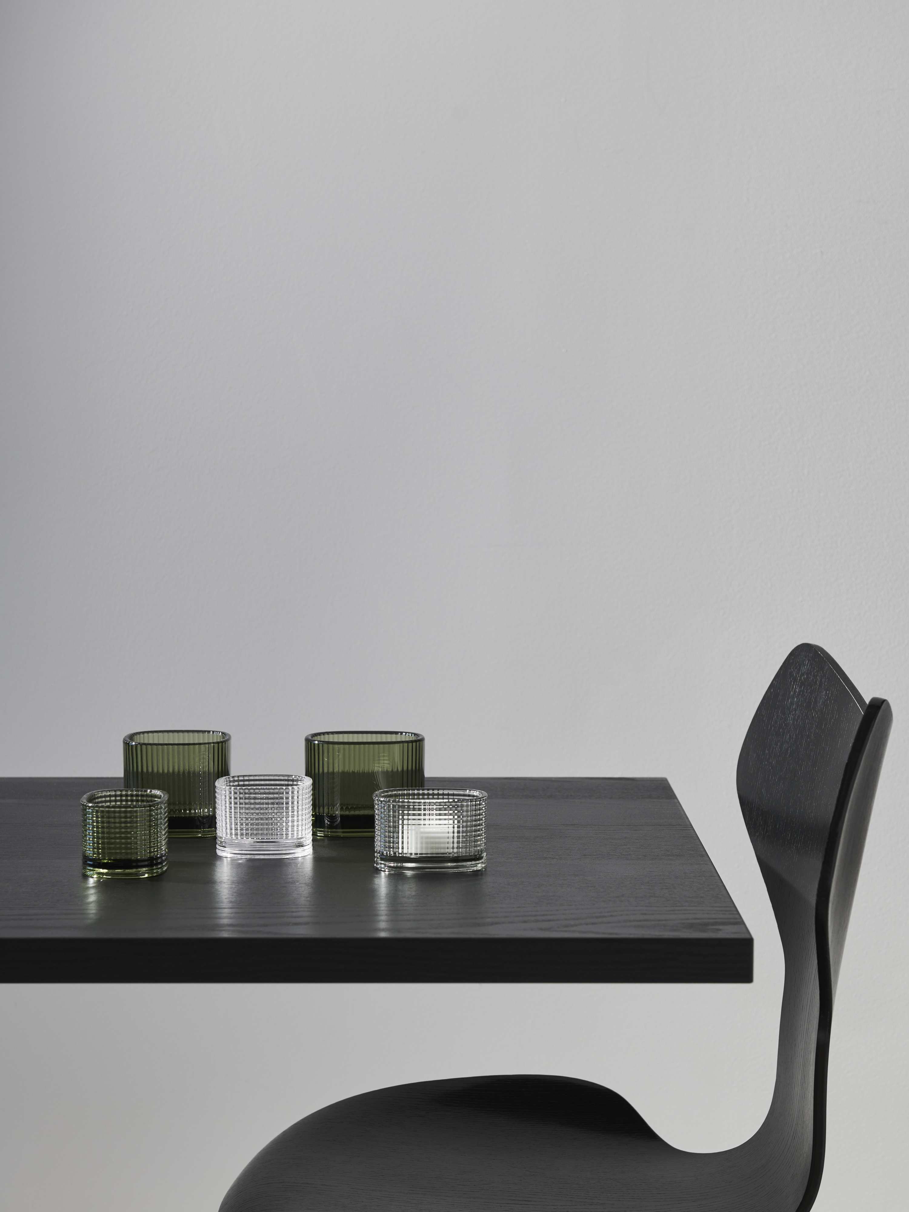 Magica ljuslykta super ellipse grön 50mm