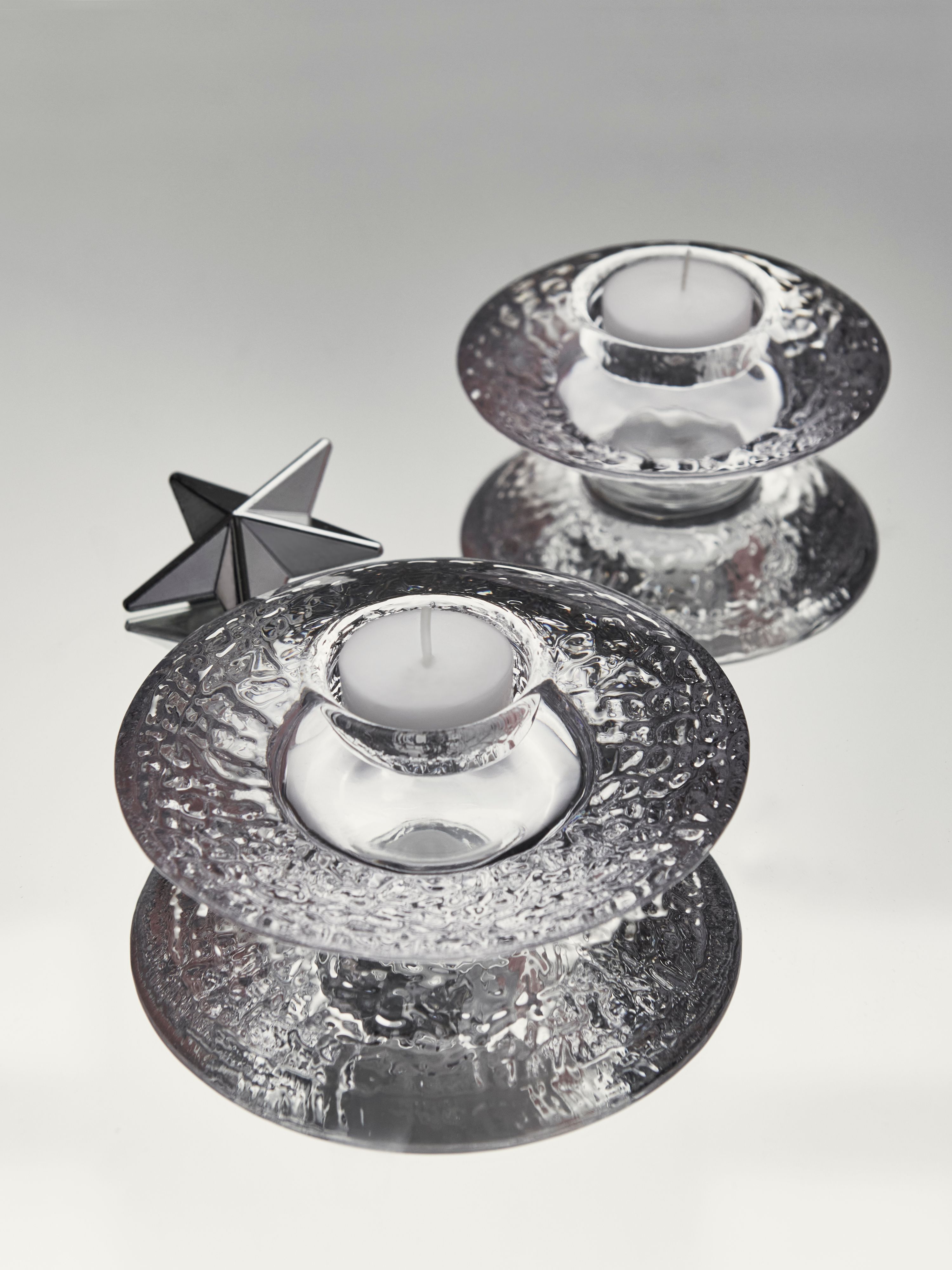 Discus ljuslykta 43mm & 45mm 2-pack