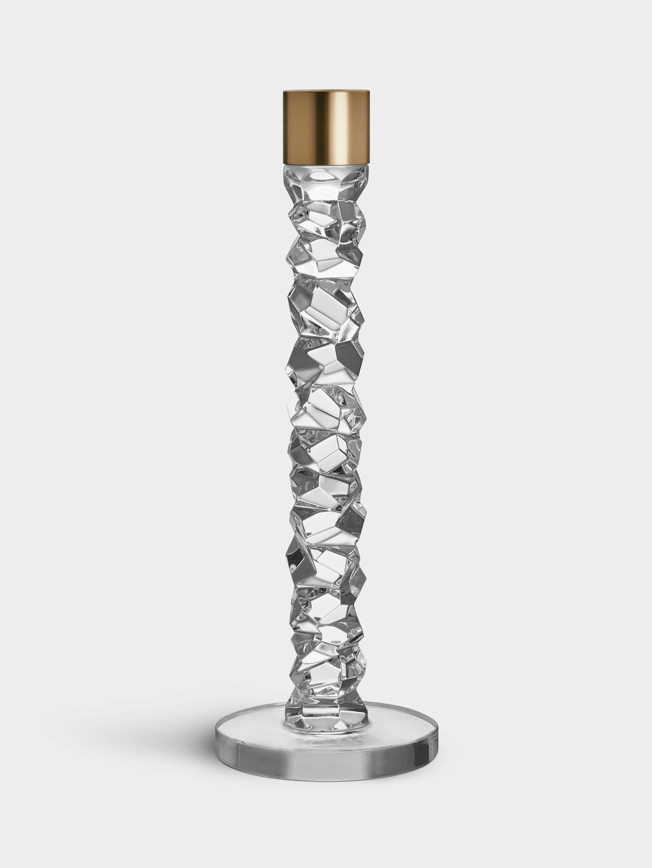 Carat candlestick brass 297mm