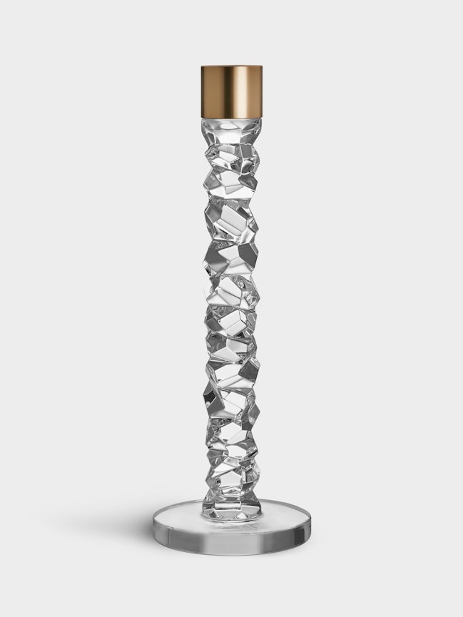 Carat candlestick brass 183mm