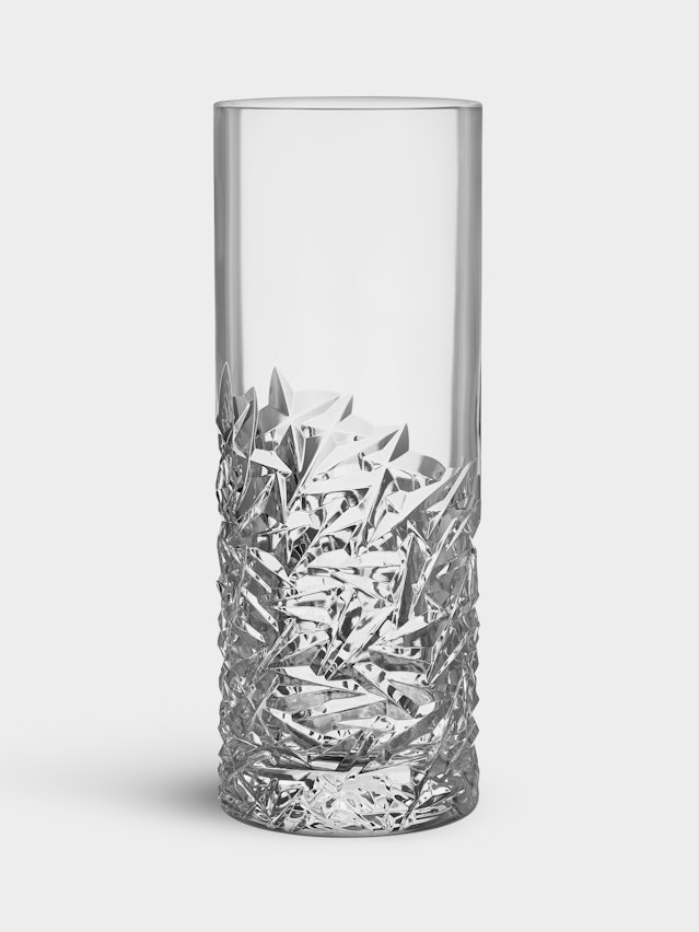 Carat cylinder vase lower cut 370mm