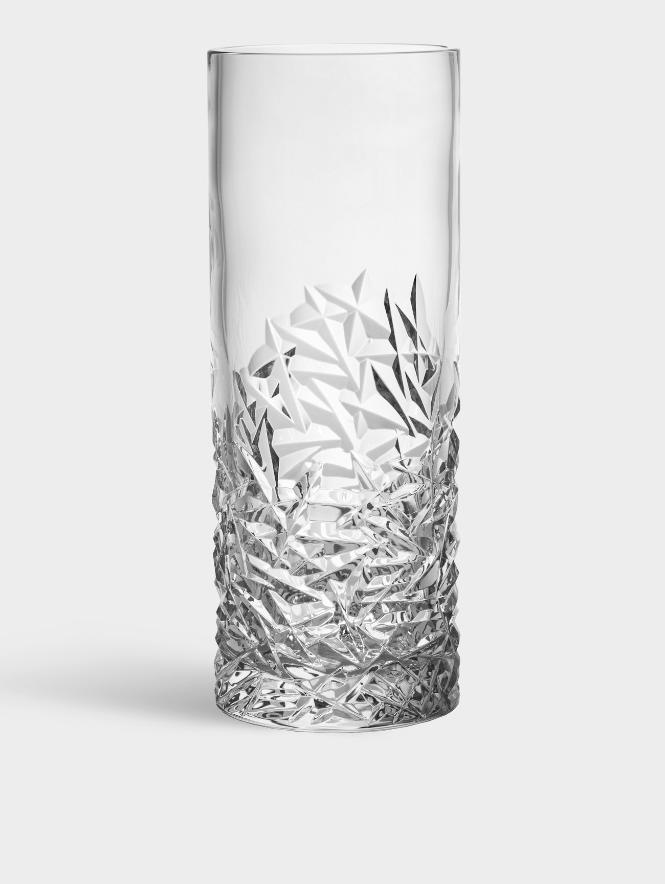 Carat cylinder vase lower cut