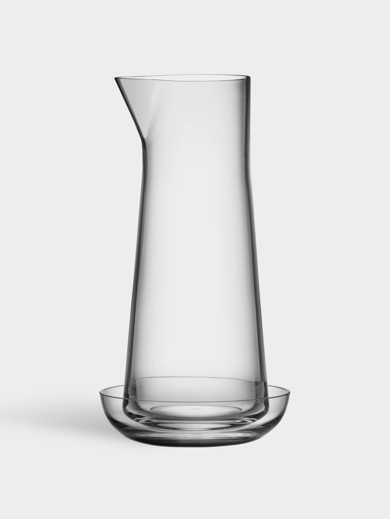 Informal carafe with bowl clear