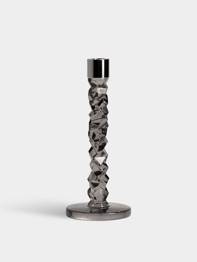 Carat candlestick anthracite 242mm 2-pack
