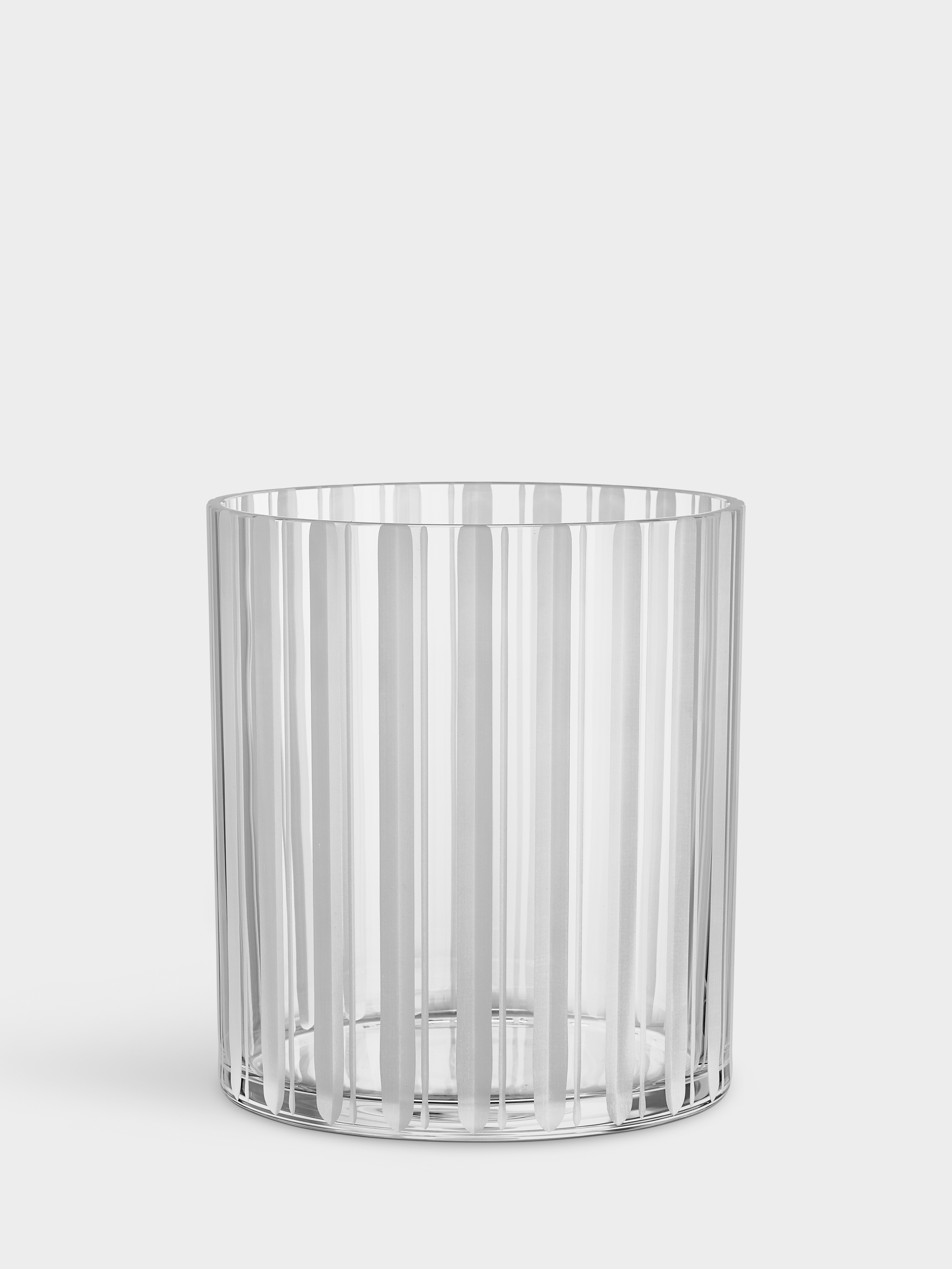 Cut in Number vase stripes 200mm