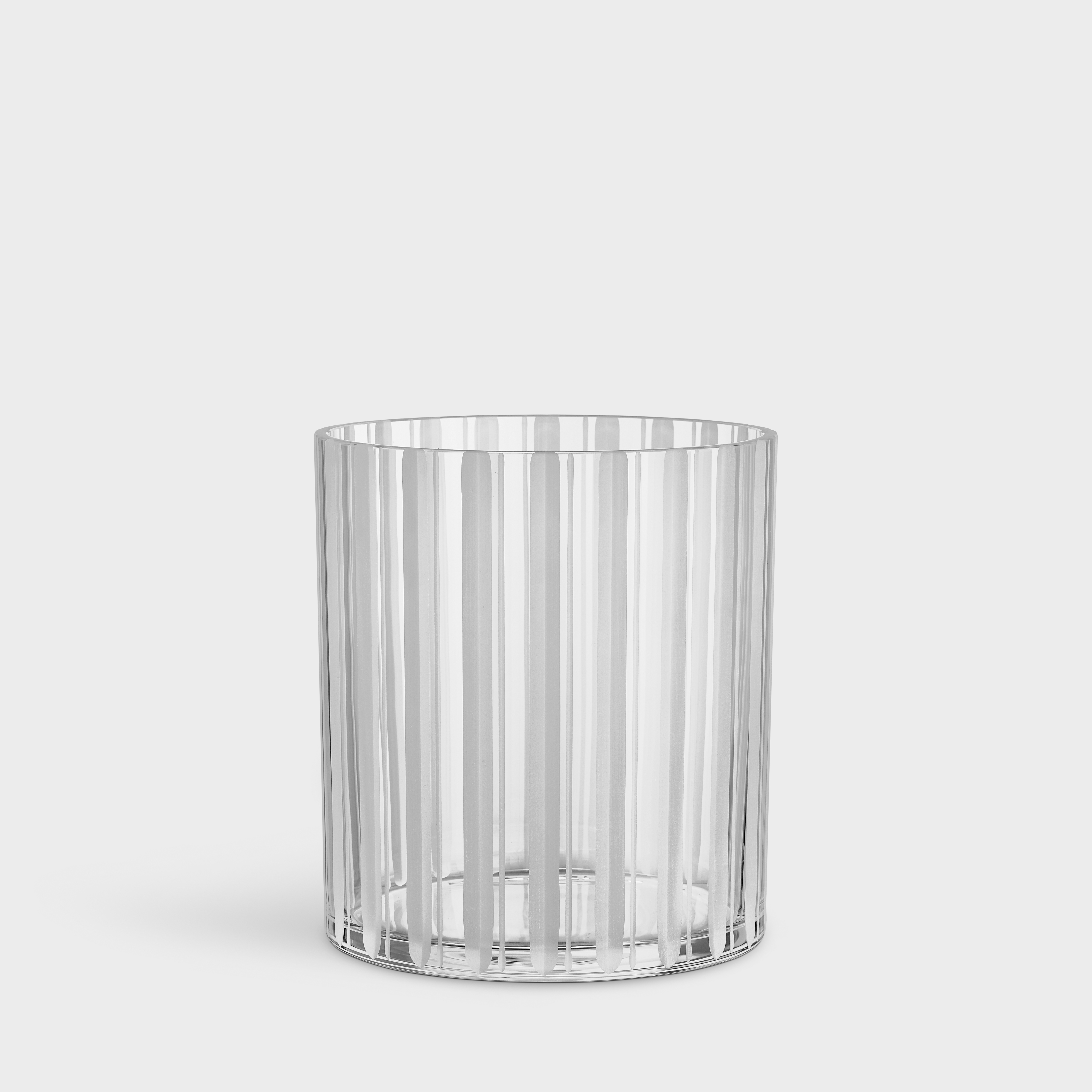 Cut in Number vase stripes 200mm