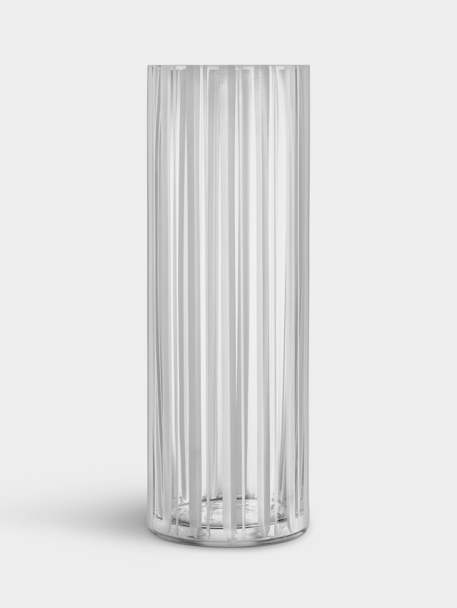 Cut in Number vase stripes 330mm